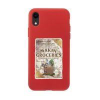 iPhone Xr Makin Groceries Premium Silikonlu Telefon Kılıfı