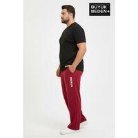 Erkek Büyük Beden BROOKLYN Baskılı Rahat Kesim Paça Reçme  ince Eşofman Altı SPR26EA952-2