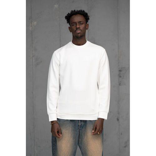 FBI Slimfit Modal Kumaş Baharlık Sıfır Yaka Likralı Sweatshirt