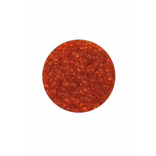 Dökme Cam Kum Boncuk (8/0) 3 mm - 20 Gram - Şeffaf Turuncu - BNC165