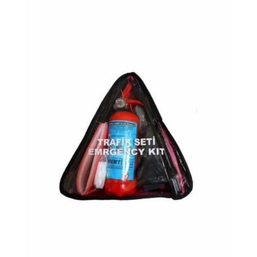 Acil Durum Trafik Seti Reflektör Yangın Tüpü Ve İlk Yardım Çantalı