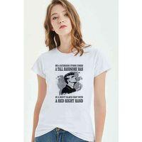 Peaky Blinders Tommy Shelby On A Baskılı Beyaz Kadın Tshirt