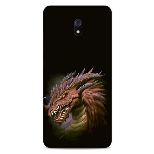 Xiaomi Redmi 8A Kılıf Dragons (18) Telefon Kılıfları Kahverengi Ejderha