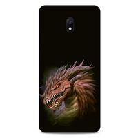Xiaomi Redmi 8A Kılıf Dragons (18) Telefon Kılıfları Kahverengi Ejderha