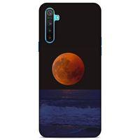 Lopard Oppo Realme 6i Uyumlu Kılıf Gece'S (38) Neo Hybrid Kılıf Kızıl Ay