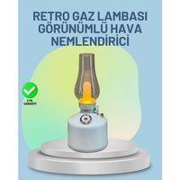 Renkli Led Işıklı Retro Gaz Lambası Aroma Terapi Mist Maker