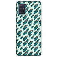 Samsung Galaxy A51 Kılıf Desenli Özel Seri Tüyler (50) Shockproof Kılıf