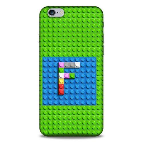 Lopard Apple Iphone 6 Plus Uyumlu Kılıf BloX (16) Kalın Kılıf F Harfi