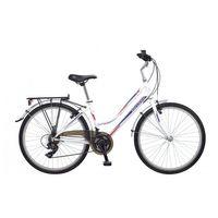 Salcano Üsküp Unisex 26 Jant Şehir Bisikleti Beyaz-Mavi