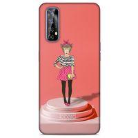 Huawei P Smart 2021 Kılıf FunnyMaX (9) Kılıf Gül Kurusu Maymun
