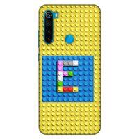 Lopard Xiaomi Redmi Note 8 Uyumlu Kılıf BloX (15) Antişok Kılıf E Harfi