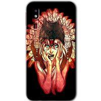 Potkal Hediye Fabrikası Samsung Galaxy A2 Core Kılıf HD Desen Baskılı Arka Kapak - Kurt Kız