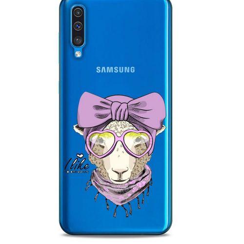 Zoologix (53) Samsung Galaxy A31 Şeffaf Kılıf Silikon Desenli
