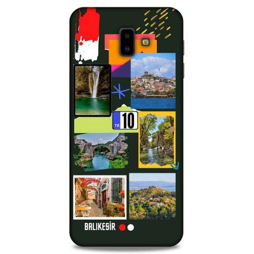 Lopard Samsung Galaxy J6 Plus Uyumlu Kılıf Şehirli ※ (10) Balıkesir Full Koruma Kılıfı
