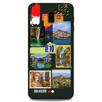 Lopard Samsung Galaxy J6 Plus Uyumlu Kılıf Şehirli ※ (10) Balıkesir Full Koruma Kılıfı