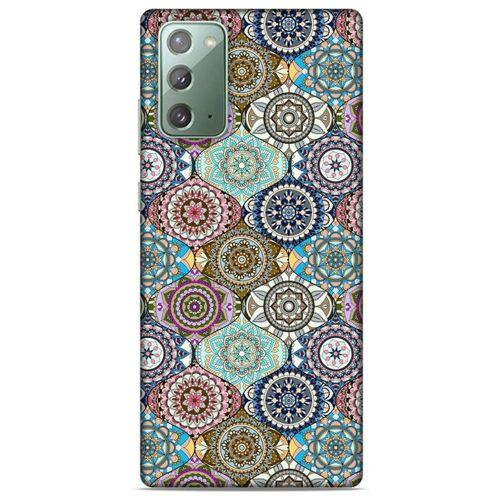 Ethnic Culture (54) Samsung Galaxy Note 20 Kılıf Silikon Kapak Desenli