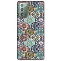 Ethnic Culture (54) Samsung Galaxy Note 20 Kılıf Silikon Kapak Desenli
