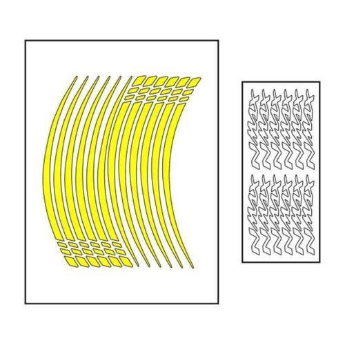 YAMAHA Yamaha Florasan Sarı Iv Nmax Uyumlu 1 Set Jant Şeridi