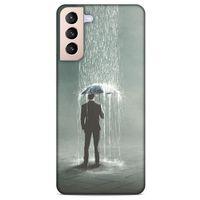 Lopard Samsung Galaxy S21 Plus Uyumlu Kılıf Depresyon (49) Ultra Silikon Kılıf