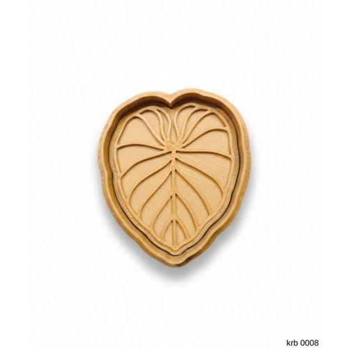 Kalp Yaprak Sekillendirici Kalip Kurabiye Hamur Kesici Oyun ve Seker Hamuru Seti