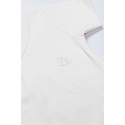 Organik Natural Basic Style Kruvaze Yarım Kol Body BS17101 Beyaz