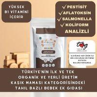 Organik Keçiboynuzu Unlu Muhallebi Karışımı Tahıl Bazlı Bebek Ek Gıdası 250gr (B1 VİTAMİNLİ)