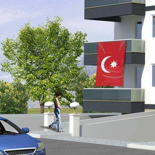 Son İmparatorluk Osmanlı Bayrak -150x225 Cm (1,5 Metre X 2,25 Metre)