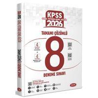 Genel Yetenek Genel Kültür Çözümlü 8 Deneme Sınavı Data Yayınları