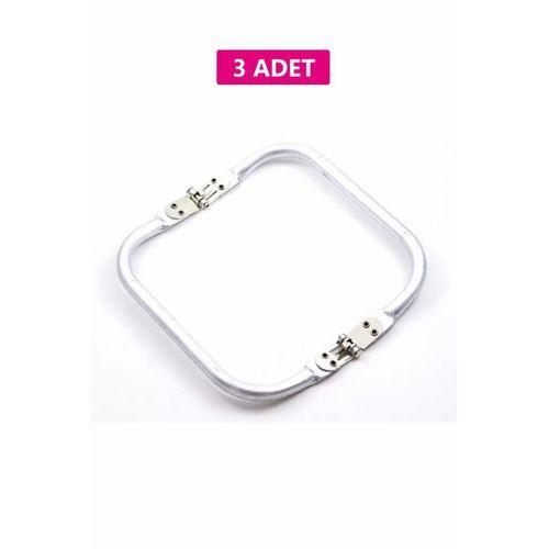 Gizli Metal Çanta Bursu – 3 Adet - 16 cm - Metal Çanta Aparatı Çanta Aksesuarı