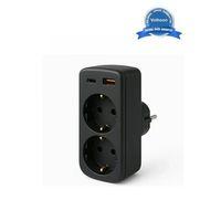 Çoklu Priz Yüksek Gerilim Korumalı 2’li Priz 1xusb 1xtype-c Çıkışlı Grup Priz Çoğaltıcı