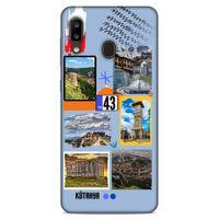 Lopard Samsung Galaxy A20 Uyumlu Kılıf Şehirli ※ (43) Kütahya Thin Fit Kılıf