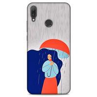 Huawei Y9 2019 Kılıf Depresyon (6) Silikon Kılıf Su Yeşili
