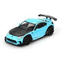 Eğitici Çocuk Mini GT 1/64 Toyota GR86 LB Nation Baby Blue - Blister Paket