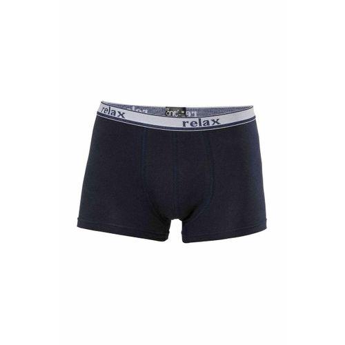 Relax Pamuklu Esnek Erkek Boxer Lacivert - 1268A