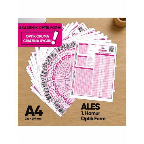 ALES Akademik Değerlendirme Optik Formu (100 Adet - 90 gr - Optik Okuma Cihazlarıyla Uyumlu)