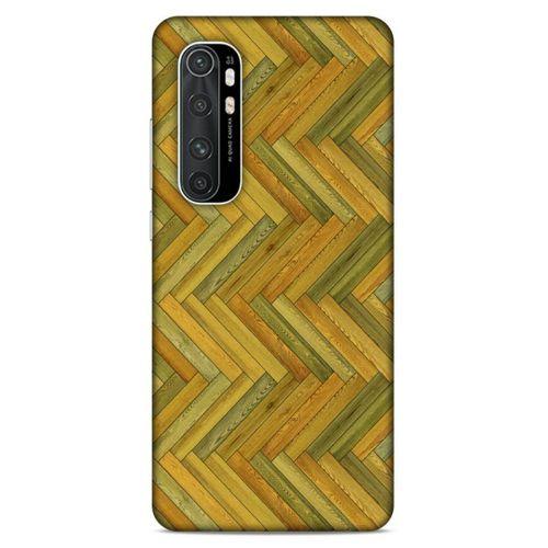 Lopard Xiaomi Mi Note 10 Lite Uyumlu Kılıf Wood'X (32) Soft Silikon Kılıf Desenli