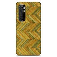 Lopard Xiaomi Mi Note 10 Lite Uyumlu Kılıf Wood'X (32) Soft Silikon Kılıf Desenli