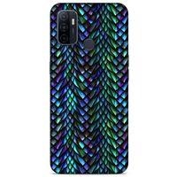Huawei P40 Kılıf Dragons (1) Kılıfı Ejderha Pulları Rainbow
