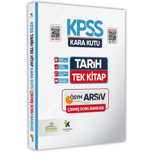 KPSS Tarihin Kara Kutusu ve Tarih CEPTE Konu-Soru-Cevap Konu Özetli Dijital Çözümlü 2li Set