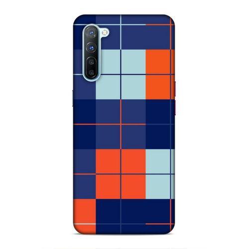 Oppo Reno 3 Uyumlu Kılıf Insomnia (23) Ultra Koruma Kılıfı Kırmızı Lacivert