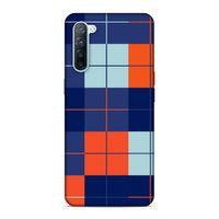 Oppo Reno 3 Uyumlu Kılıf Insomnia (23) Ultra Koruma Kılıfı Kırmızı Lacivert