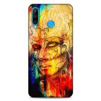 Lopard Huawei P30 Lite Uyumlu Kılıf Manipülasyon ☻ (34) Slim Armor Kılıf Desenli