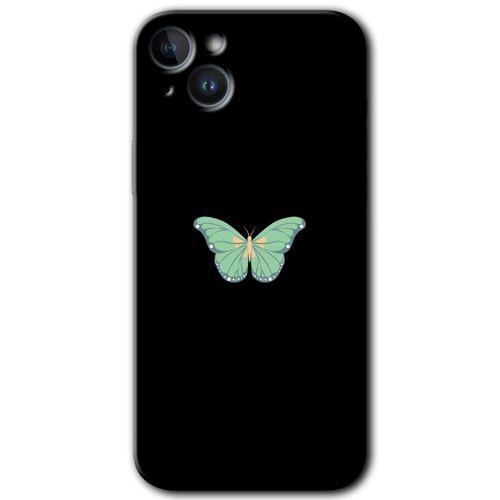 Potkal Hediye Fabrikası iPhone 14 Plus Kılıf HD Desen Baskılı Arka Kapak - Butterfly Tree
