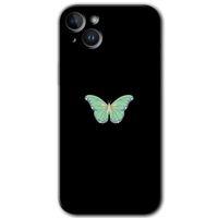 Potkal Hediye Fabrikası iPhone 14 Plus Kılıf HD Desen Baskılı Arka Kapak - Butterfly Tree