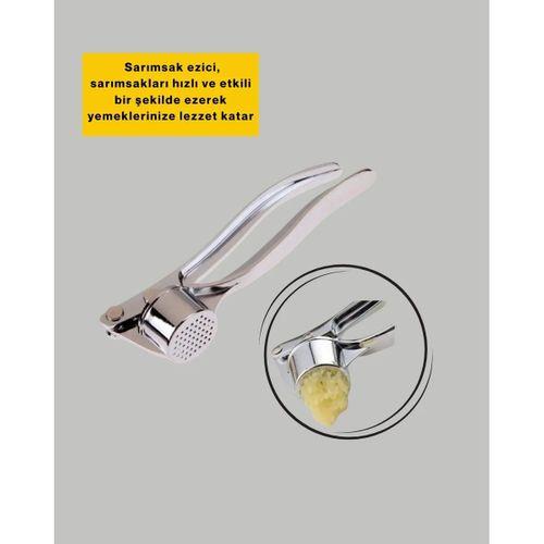 Sarımsak Ezici Kolay Kullanım Ve Dayanıklı Gövde