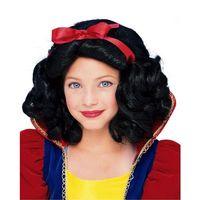 Pamuk Prenses Peruğu Kırmızı Fiyonklu