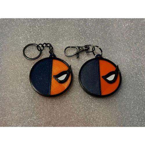 Deathstroke Anahtarlık 3D Baskı (Bu ürün Sadece Plastik parçadır - Almadan Önce Soru Sorabilirsiniz)