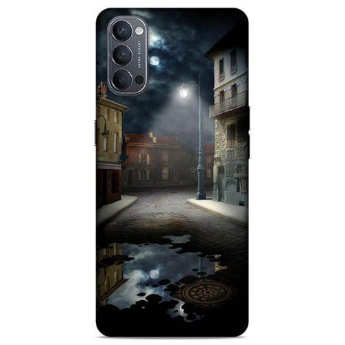 Lopard Oppo Reno 4 Uyumlu Kılıf Manipülasyon ☻ (25) Antişok Kapak Baskılı