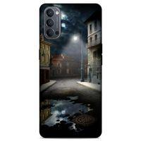 Lopard Oppo Reno 4 Uyumlu Kılıf Manipülasyon ☻ (25) Antişok Kapak Baskılı