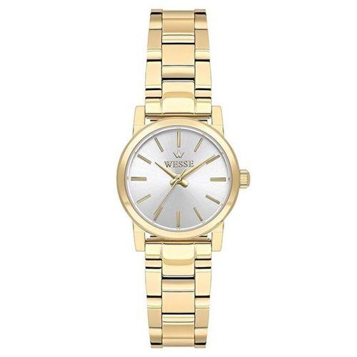 Wesse WWL112906 Quartz Çelik Altın Rengi 26 mm Kadın Kol Saati